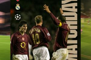 19年后再交锋！阿森纳官推回顾主场0-0皇马 你还记得首发11人吗？